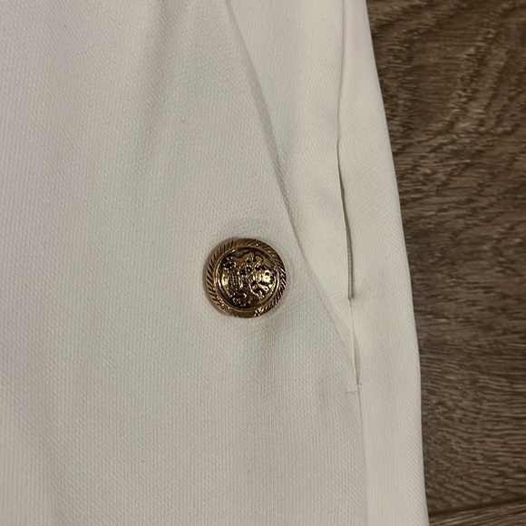 Massimo Dutti ivory wide leg trousers - Picture 3 of 6